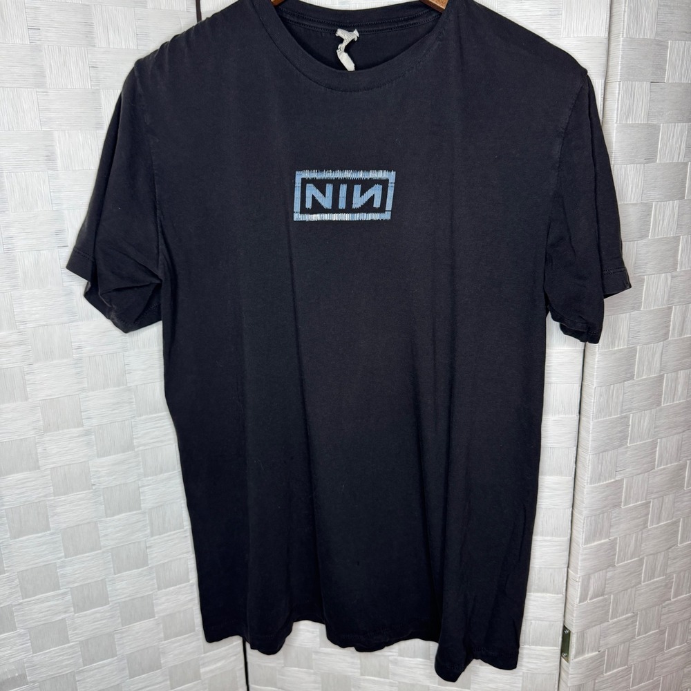 Nine Inch Nails NIN Live With Teeth 2005 Tour T-Shirt Mens Large Y2K Vintage